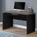 Monarch Specialties I 7439 | Meuble d'ordinateur - Compact - Grand plateau de clavier - Dessus gris - Noir-Sonxplus Sorel