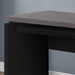 Monarch Specialties I 7439 | Meuble d'ordinateur - Compact - Grand plateau de clavier - Dessus gris - Noir-Sonxplus Sorel