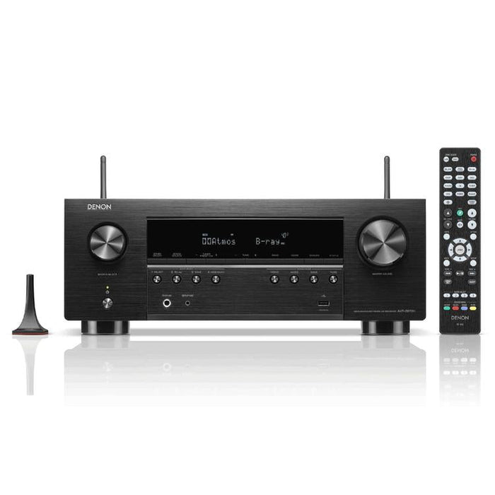 Denon AVRS970H | Récepteur AV - 7.2 canaux d'amplification - Cinéma maison - 8K - HEOS - Noir-Sonxplus Sorel