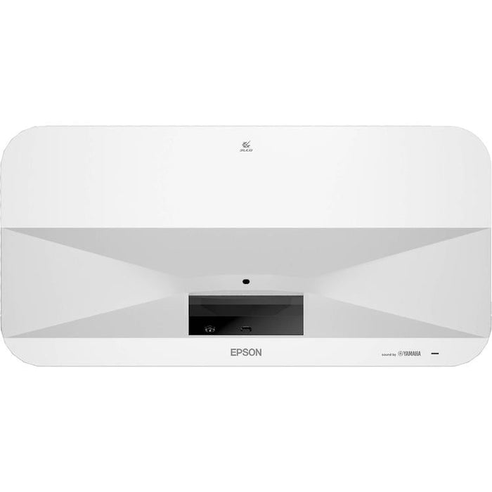 Epson EpiqVision Ultra LS800 | Projecteur laser multimédia intelligent - Technologie 3LCD à très courte portée - 3 puces - 16:9 - 4K Pro-UHD - Blanc-Sonxplus Sorel