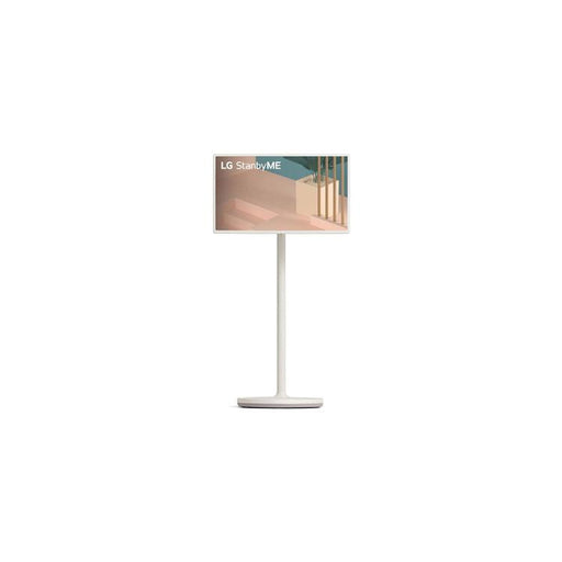 LG StanbyME - 27ART10AKPL | Téléviseur intelligent 27" DEL - 4K FHD - Sur support - Sans fil - Tactile - Rotation complète - Batterie intégrée-Sonxplus Sorel