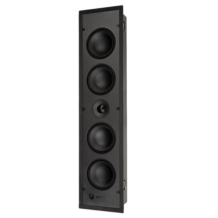 Paradigm CI Elite E3-LCR V2 | Haut-parleur encastré - Mural - SHOCK-MOUNT - Blanc - Surface prête à peindre - Unité-Sonxplus Sorel
