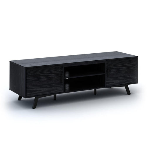 Sonora S40V65N | Meuble téléviseur - 2 Armoires - 65" de large - Noir-Sonxplus Sorel