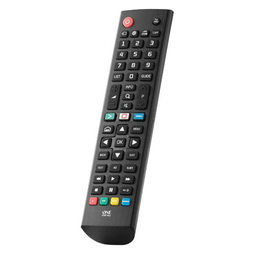 One for All URC4811R | Télécommande de remplacement direct pour tout téléviseur LG - Série Replacement - Noir-Sonxplus Sorel