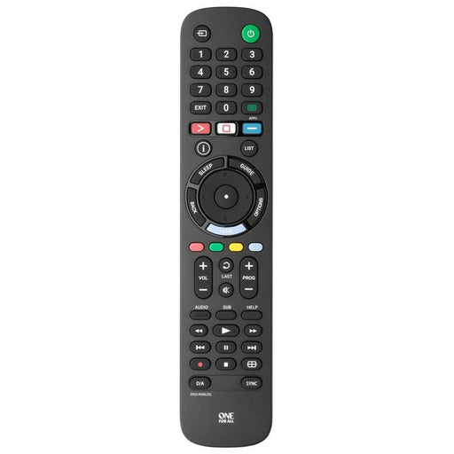 One for All URC4812R | Télécommande de remplacement direct pour tout téléviseur Sony - Série Replacement - Noir-Sonxplus Sorel