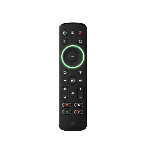 One for All URC7935R | Télécommande universelle intelligente pour téléviseur, appareil de streaming et barre de son - Série Smart - Noir-Sonxplus Sorel