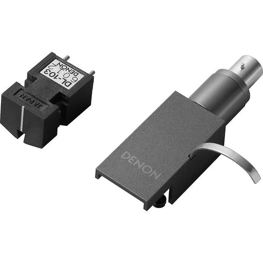 Denon DL-A110 | Cartouche à bobine mobile - Édition 110e Anniversaire - Tête en graphite argenté - Noir-Sonxplus Sorel