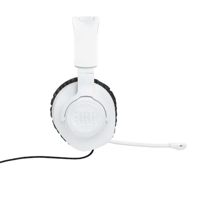JBL Quantum 100P | Casque de jeu filaire circum-auriculaire - Pour Console Playstation - Blanc/Bleu-Sonxplus Sorel