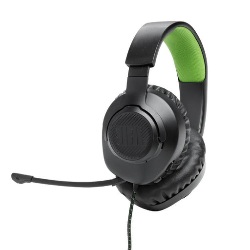 JBL Quantum 100X | Casque de jeu filaire circum-auriculaire - Pour Console X-box - Noir/Vert-Sonxplus Sorel