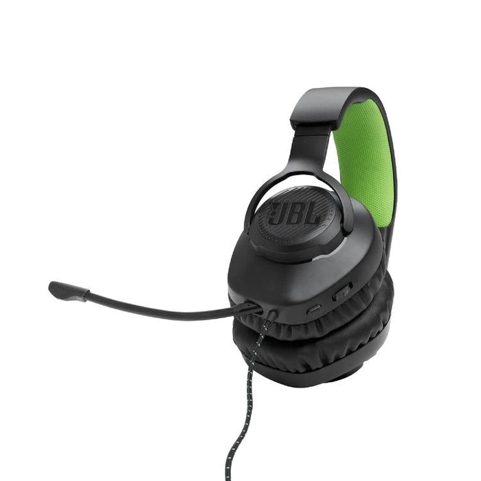 JBL Quantum 100X | Casque de jeu filaire circum-auriculaire - Pour Console X-box - Noir/Vert-Sonxplus Sorel
