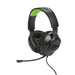 JBL Quantum 100X | Casque de jeu filaire circum-auriculaire - Pour Console X-box - Noir/Vert-Sonxplus Sorel