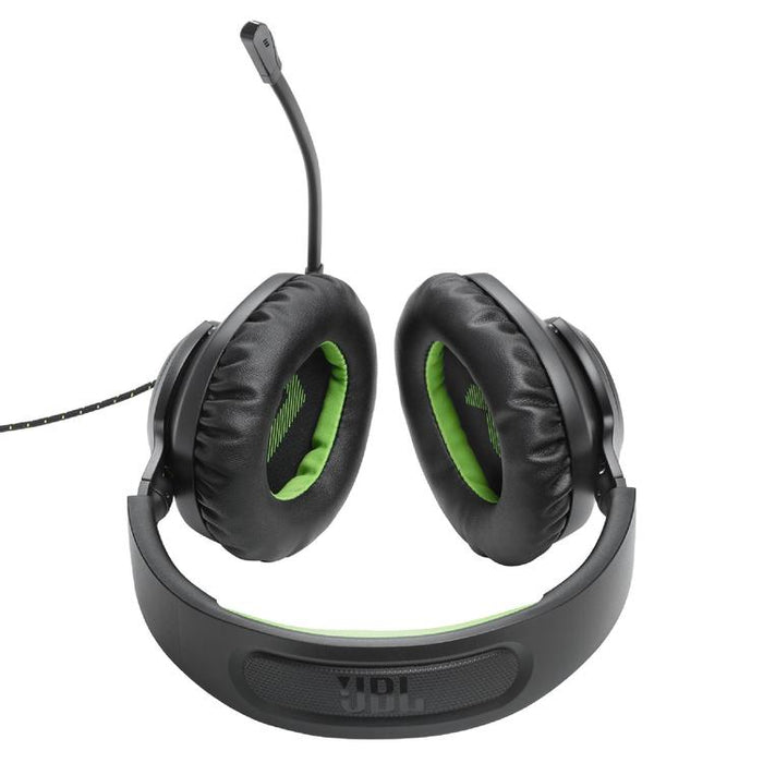 JBL Quantum 100X | Casque de jeu filaire circum-auriculaire - Pour Console X-box - Noir/Vert-Sonxplus Sorel