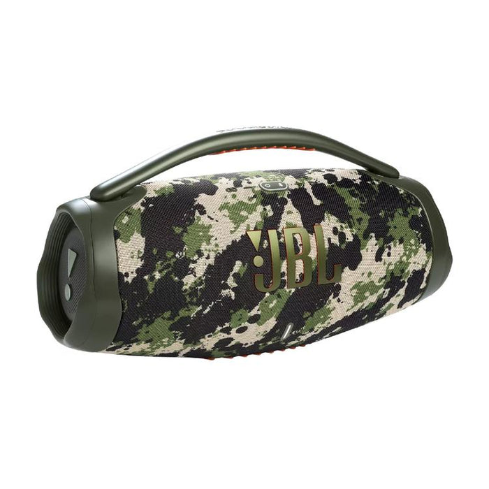 JBL Boombox 3 | Haut-parleur portable - Bluetooth - IP67 - 3 Voies - Camouflage-Sonxplus Sorel