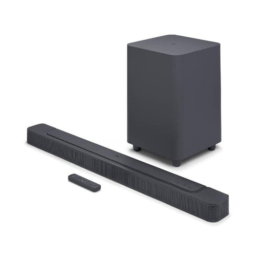JBL Bar 500 Pro | Barre de son compacte 5.1 - Avec Caisson de graves sans fil - Dolby Atmos - MultiBeam - Bluetooth - Wi-Fi intégré - 590W - Noir-Sonxplus Sorel