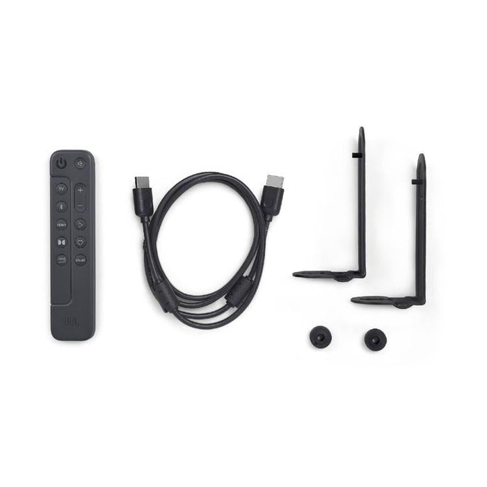 JBL Bar 500 Pro | Barre de son compacte 5.1 - Avec Caisson de graves sans fil - Dolby Atmos - MultiBeam - Bluetooth - Wi-Fi intégré - 590W - Noir-Sonxplus Sorel