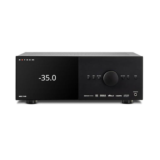 Anthem MRX 1140 8K | Récepteur cinéma maison - Préamplificateur 15.2 canaux et Amplificateur 11 canaux - 140 W - Noir-Sonxplus Sorel