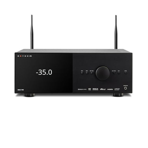 Anthem MRX 740 8K | Récepteur cinéma maison - Préamplificateur 11.2 canaux et Amplificateur 7 canaux - 140 W - Noir-Sonxplus Sorel