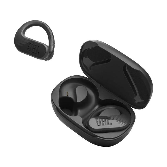 JBL Endurance Peak III | Écouteurs Sport intra-auriculaires - 100% Sans fil - Étanche - Conception Powerhook - Noir-Sonxplus Sorel