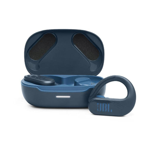 JBL Endurance Peak III | Écouteurs Sport intra-auriculaires - 100% Sans fil - Étanche - Conception Powerhook - Bleu-Sonxplus Sorel