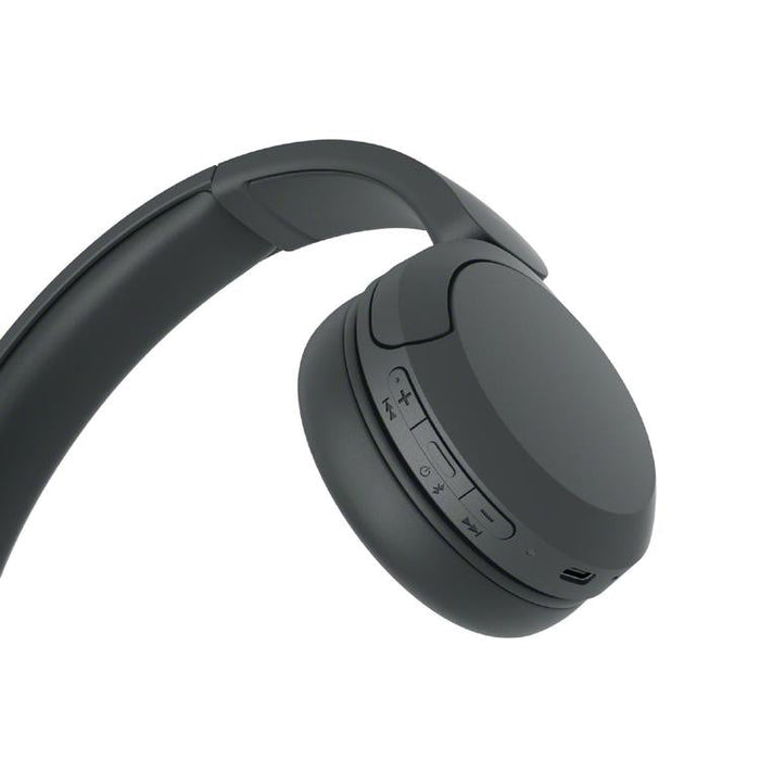 Sony WHCH520 | Écouteurs supra-auriculaires - Sans fil - Bluetooth - Jusqu'à 50 heures d'autonomie - Noir-Sonxplus Sorel