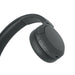 Sony WHCH520 | Écouteurs supra-auriculaires - Sans fil - Bluetooth - Jusqu'à 50 heures d'autonomie - Noir-Sonxplus Sorel