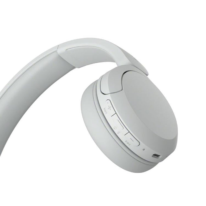 Sony WH-CH520 | Écouteurs supra-auriculaires - Sans fil - Bluetooth - Jusqu'à 50 heures d'autonomie - Blanc-Sonxplus Sorel