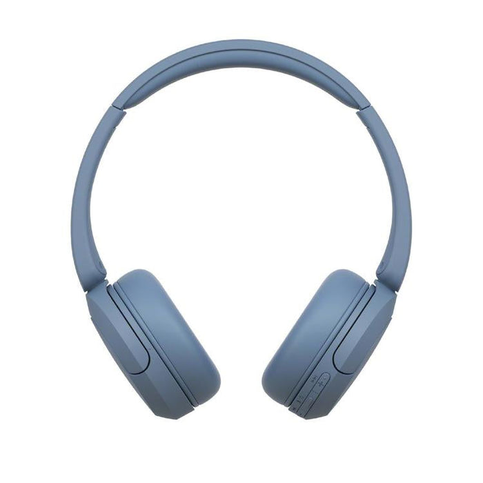 Sony WH-CH520 | Écouteurs supra-auriculaires - Sans fil - Bluetooth - Jusqu'à 50 heures d'autonomie - Bleu-Sonxplus Sorel