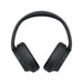 Sony WH-CH720N | Écouteurs circum-auriculaires - Sans fil - Bluetooth - Réduction du bruit - Jusqu'à 35 heures d'autonomie - Microphone - Noir-Sonxplus Sorel