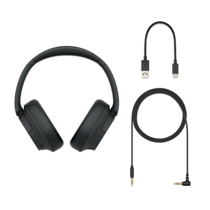 Sony WH-CH720N | Écouteurs circum-auriculaires - Sans fil - Bluetooth - Réduction du bruit - Jusqu'à 35 heures d'autonomie - Microphone - Noir-Sonxplus Sorel