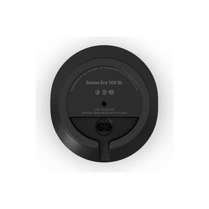 Sonos Era 100 | Haut-parleur intelligent - Noir-Sonxplus Sorel