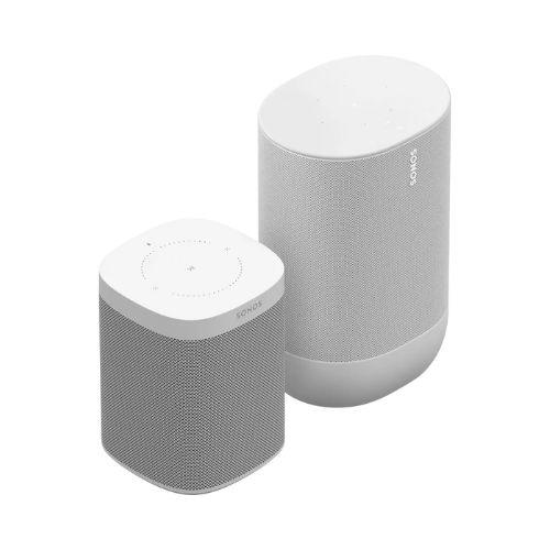Sonos | Ensemble intérieur-extérieur - Era 100 et Move - Blanc-Sonxplus Sorel