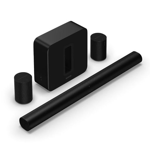 Sonos | Ensemble immersif haut de gamme avec Arc - Sub - Era 100 - Noir-Sonxplus Sorel