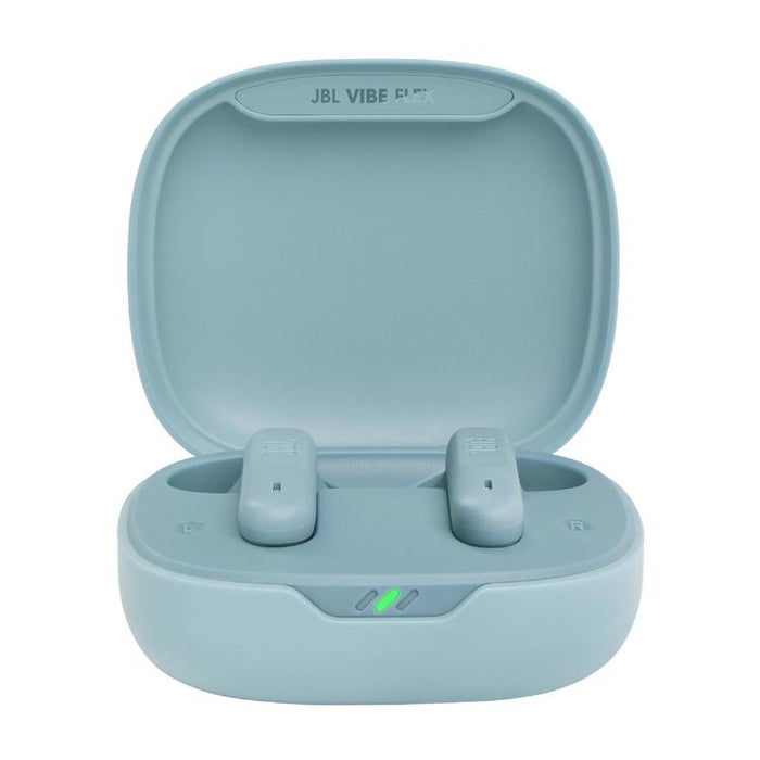 JBL Vibe Flex | Écouteurs intra-auriculaires - Sans fil - Bluetooth - Conception Stick-open - Technologie Smart Ambient - Menthe-Sonxplus Sorel