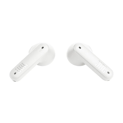 JBL Tune Flex | Écouteurs intra-auriculaires - 100% Sans fil - Bluetooth - Réduction de bruit - Conception Stick-open - IPX4 - Blanc-Sonxplus Sorel