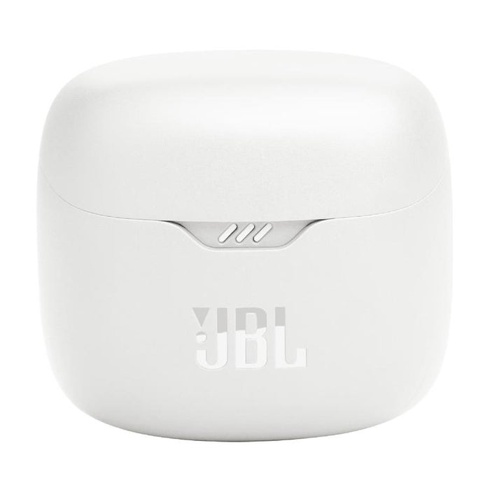 JBL Tune Flex | Écouteurs intra-auriculaires - 100% Sans fil - Bluetooth - Réduction de bruit - Conception Stick-open - IPX4 - Blanc-Sonxplus Sorel