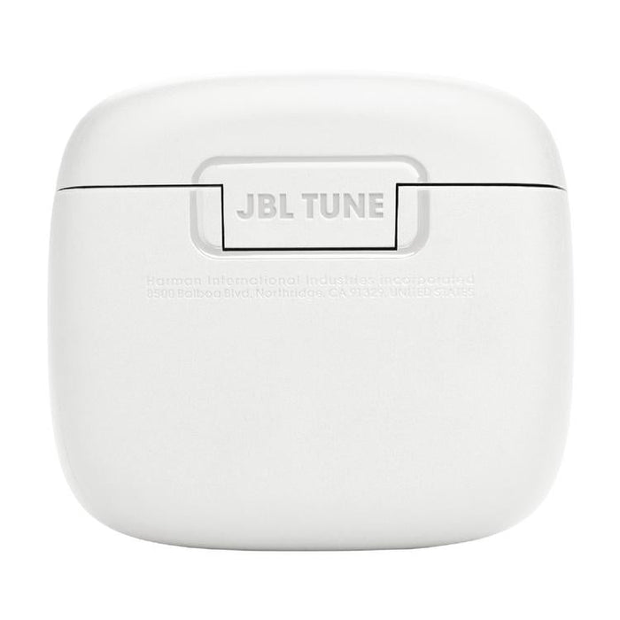 JBL Tune Flex | Écouteurs intra-auriculaires - 100% Sans fil - Bluetooth - Réduction de bruit - Conception Stick-open - IPX4 - Blanc-Sonxplus Sorel