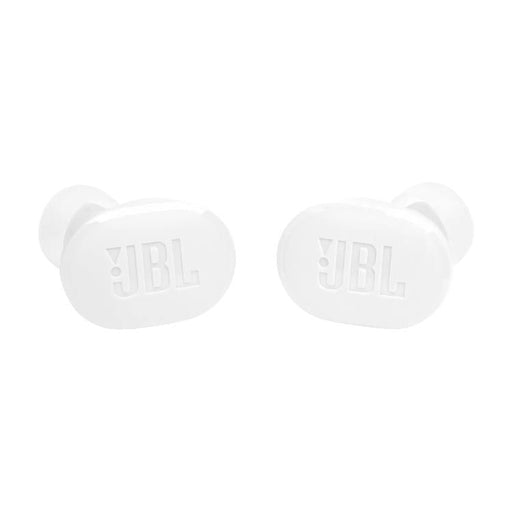 JBL Tune Buds | Écouteurs intra-auriculaires - 100% Sans fil - Bluetooth - Réduction de bruit - 4 microphones - Blanc-Sonxplus Sorel