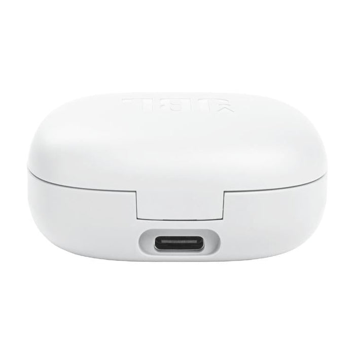JBL Vibe Flex | Écouteurs intra-auriculaires - Sans fil - Bluetooth - Conception Stick-open - Technologie Smart Ambient - Blanc-Sonxplus Sorel