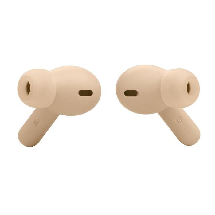 JBL Vibe Beam | Écouteurs intra-auriculaires - Sans fil - Bluetooth - Technologie Smart Ambient - Beige-Sonxplus Sorel