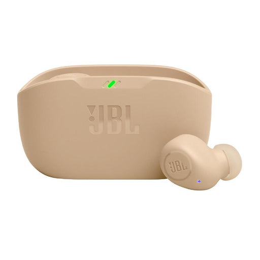 JBL Vibe Buds | Écouteurs intra-auriculaires - Sans fil - Bluetooth - Technologie Smart Ambient - Beige-Sonxplus Sorel