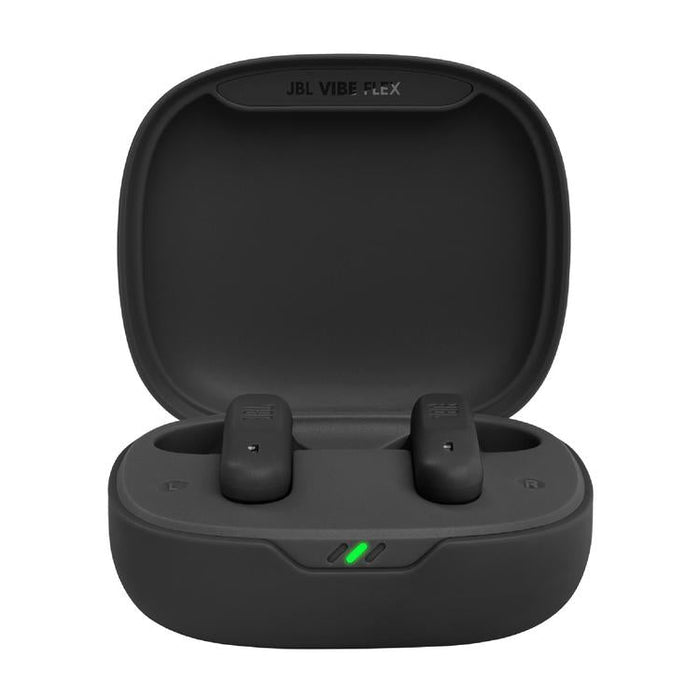 JBL Vibe Flex | Écouteurs intra-auriculaires - Sans fil - Bluetooth - Conception Stick-open - Technologie Smart Ambient - Noir-Sonxplus Sorel