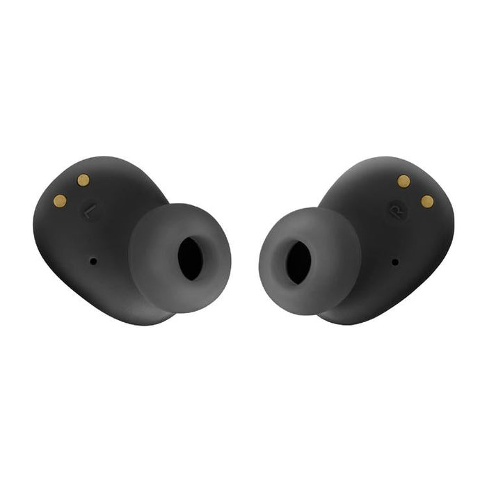 JBL Vibe Buds | Écouteurs intra-auriculaires - Sans fil - Bluetooth - Technologie Smart Ambient - Noir-Sonxplus Sorel