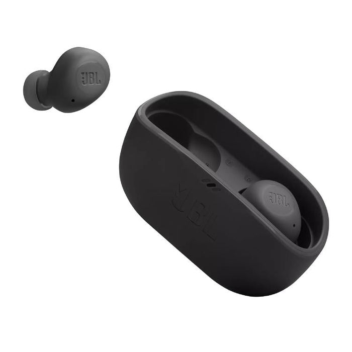 JBL Vibe Buds | Écouteurs intra-auriculaires - Sans fil - Bluetooth - Technologie Smart Ambient - Noir-Sonxplus Sorel