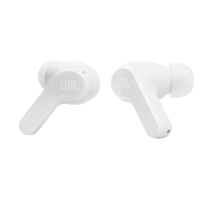 JBL Vibe Beam | Écouteurs intra-auriculaires - Sans fil - Bluetooth - Technologie Smart Ambient - Blanc-Sonxplus Sorel