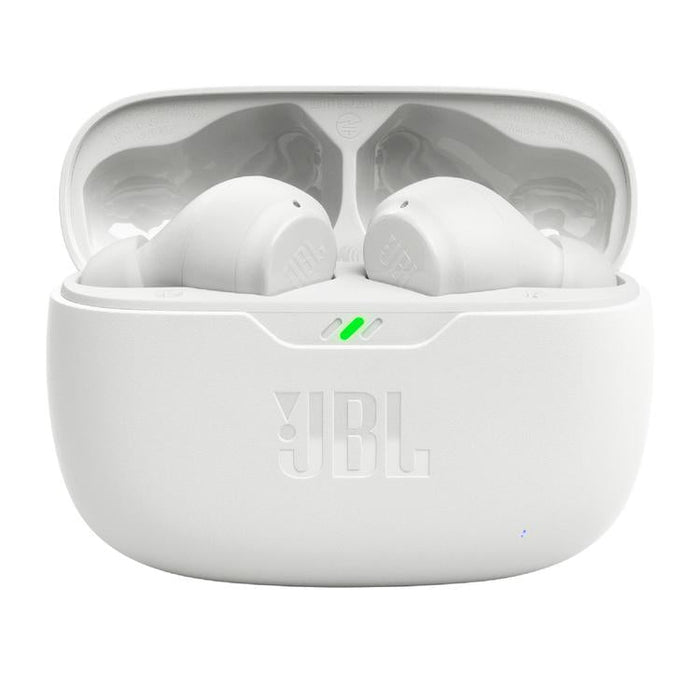 JBL Vibe Beam | Écouteurs intra-auriculaires - Sans fil - Bluetooth - Technologie Smart Ambient - Blanc-Sonxplus Sorel
