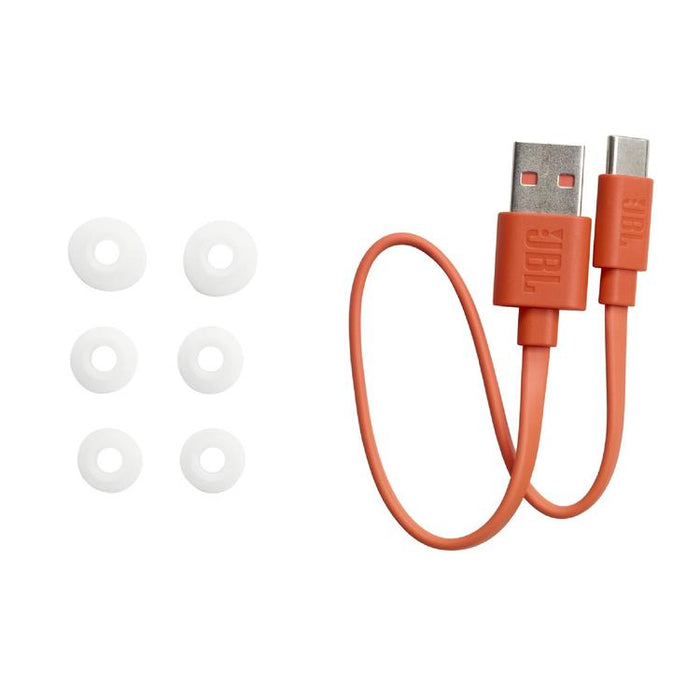 JBL Vibe Beam | Écouteurs intra-auriculaires - Sans fil - Bluetooth - Technologie Smart Ambient - Blanc-Sonxplus Sorel