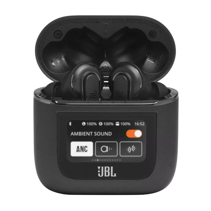 JBL TOUR PRO 2 | Écouteurs intra-auriculaires - Sans fil - Bluetooth - True ANC - 6 microphones - Étui intelligent - Noir-Sonxplus Sorel