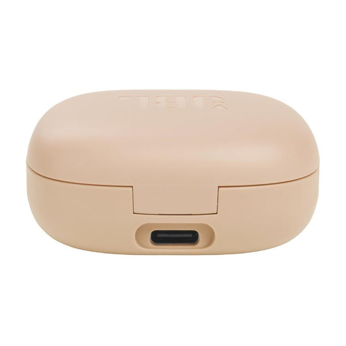 JBL Vibe Flex | Écouteurs intra-auriculaires - Sans fil - Bluetooth - Conception Stick-open - Technologie Smart Ambient - Beige-Sonxplus Sorel