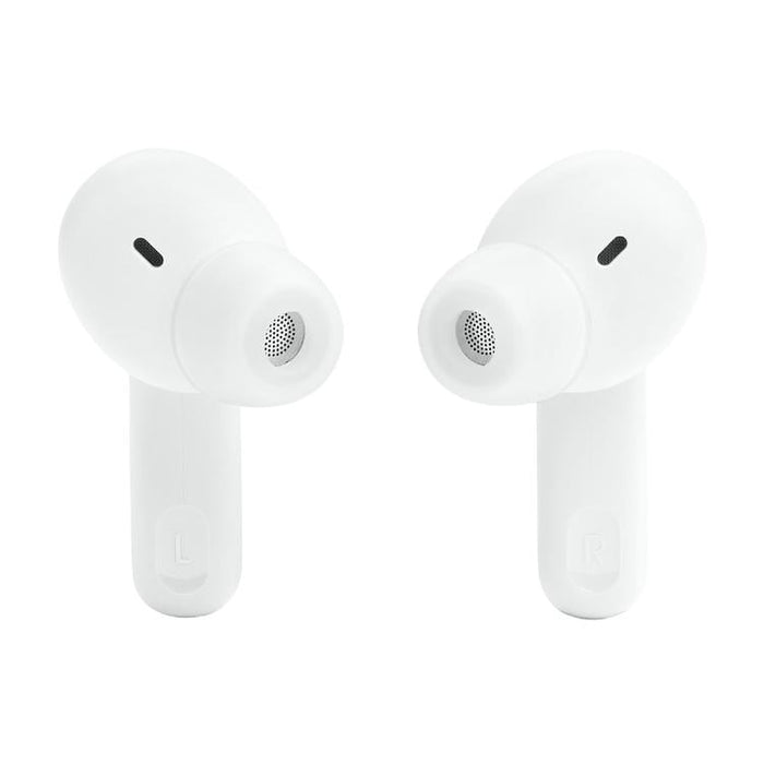 JBL Tune Beam | Écouteurs intra-auriculaires - 100% Sans fil - Bluetooth - Smart Ambient - Conception Stick-open - Blanc-Sonxplus Sorel