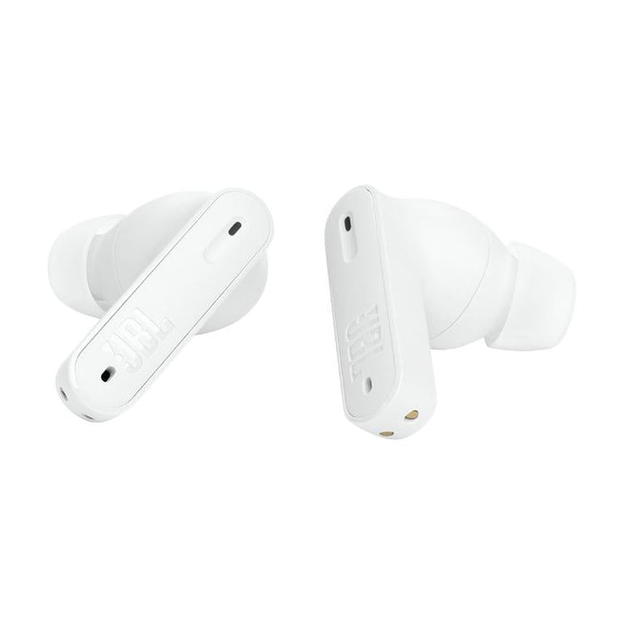 JBL Tune Beam | Écouteurs intra-auriculaires - 100% Sans fil - Bluetooth - Smart Ambient - Conception Stick-open - Blanc-Sonxplus Sorel